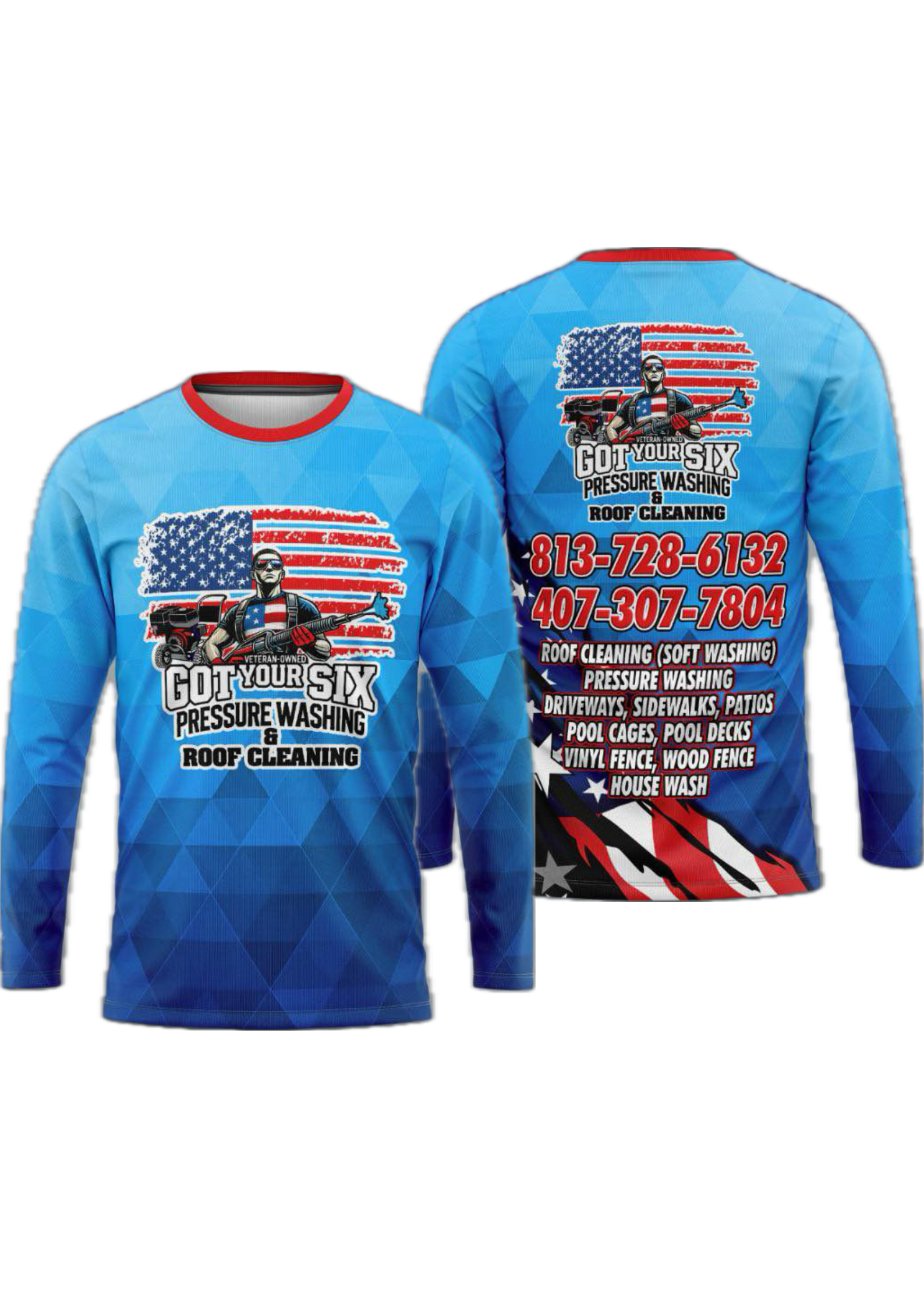 pressure washing shirt 19