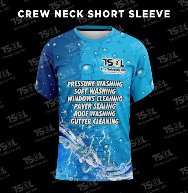 Crew Neck Short Sleeves